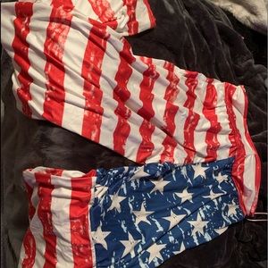 American flag pants!